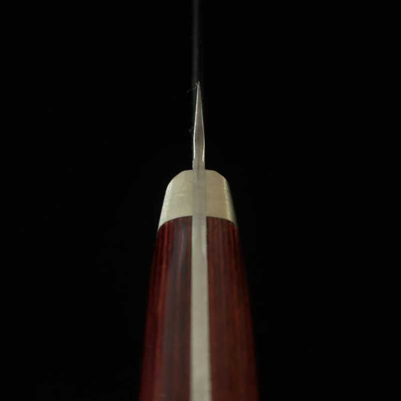 MIURA Aogami Super Petty finition noire Nashiji (135mm)