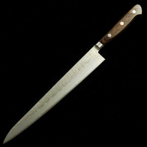 Miura MIURA Gin-3 (Silver #3) Sujihiki, mango marrón oscuro (240/270 mm)
