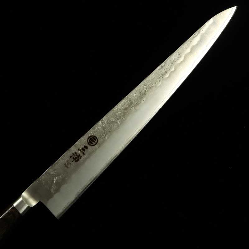 Miura MIURA Gin-3 (Silver #3) Sujihiki, mango marrón oscuro (240/270 mm)