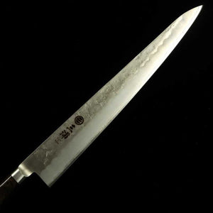 Miura MIURA Gin-3 (Silver #3) Sujihiki, mango marrón oscuro (240/270 mm)