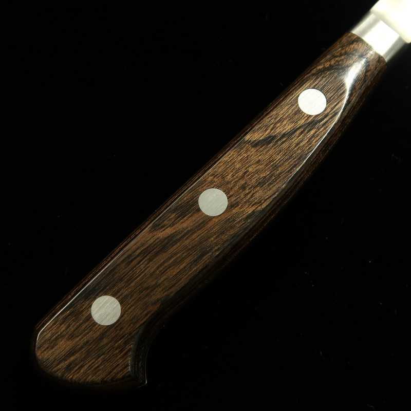 Miura MIURA Gin-3 (Silver #3) Sujihiki, mango marrón oscuro (240/270 mm)