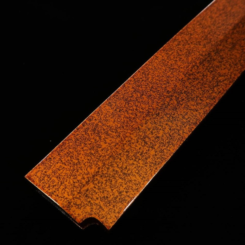 Funda lacada para yanagiba (color oro té claro), sin orificio para pasador (300 mm)