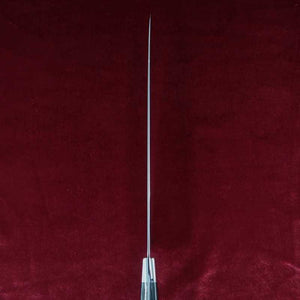 SK JAPAN 【止水】DAMAシリーズ DAMASTEEL 牛刀 フルミラー カスタムカーボンファイバーハンドル (240mm)