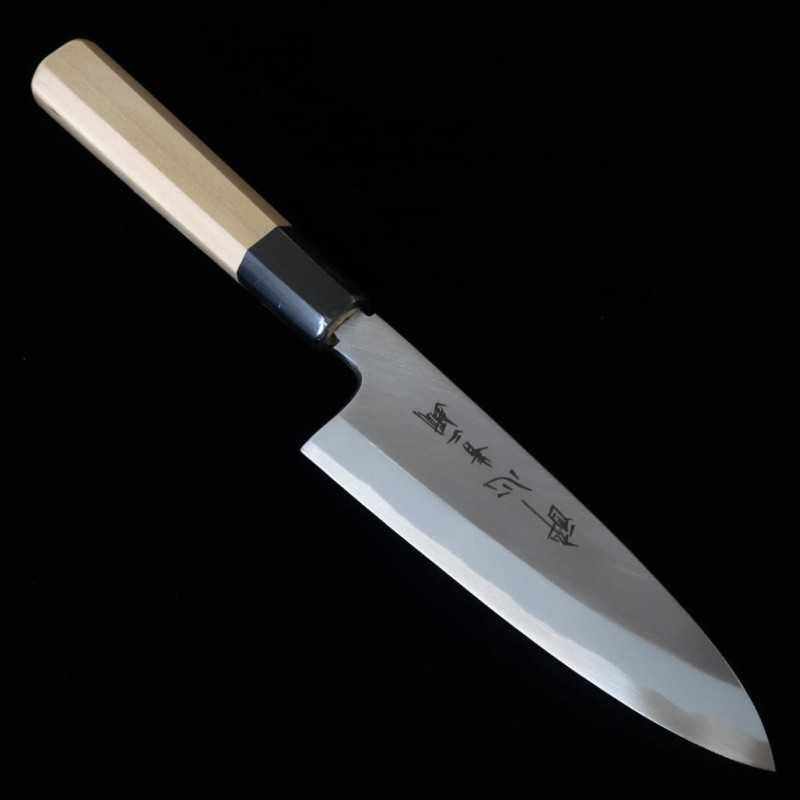 酔心 SUISIN Funayuki Aogami Nº 2 Honkasumi Cabo octogonal de magnólia (165mm)
