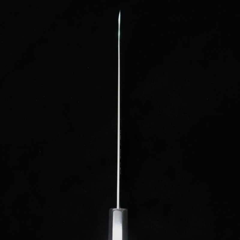 Gyuto TADOKORO Inox Ginsan Acabamento Espelhado Cabo Octogonal em Ébano (210mm)