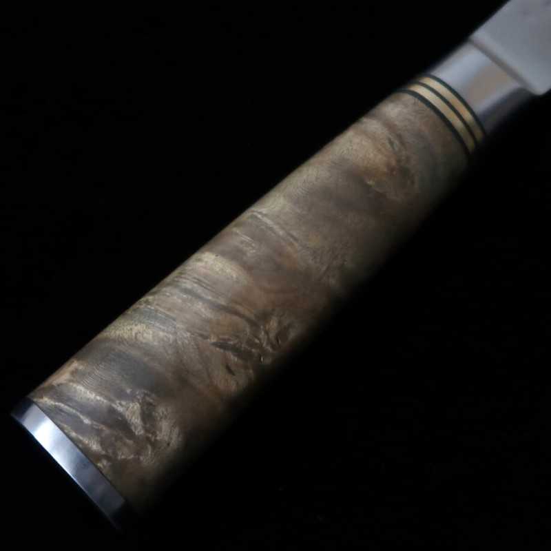 TAKESHI SAJI Saji Takeshi gyuto SG2 martillado, mango de raíz de carpe (210/240mm)