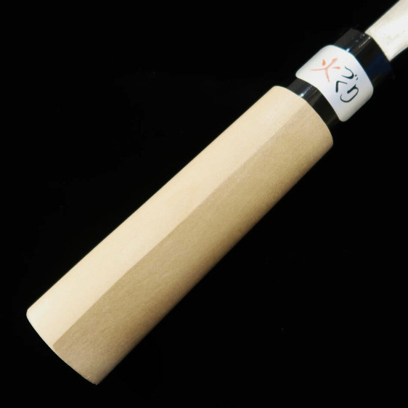 藤原照康 TERUYASU FUJIWARA 和式 梨地 白紙一号 牛刀 朴柄 (180/210mm)