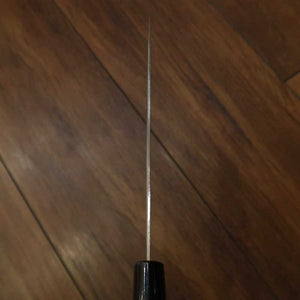Couteau de récolte de légumes acier spécial inoxydable Rakutaro TY-420 Manche droit rouge (140 mm)