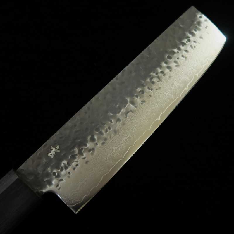 志津 匠 SHIZU TAKUMI 玄GEN VG-10 黒打ダマスカス 菜切 (130-170mm)